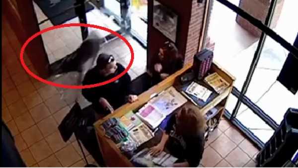 У ресторан Taco Mac ввірвався олень