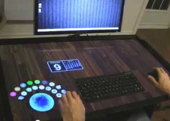 Інтерактивний робочий стіл, що підтримує інтерфейс «мульти-тач»