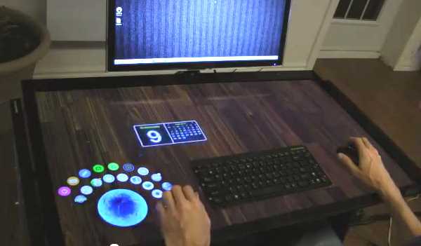 Інтерактивний робочий стіл, що підтримує інтерфейс «мульти-тач»