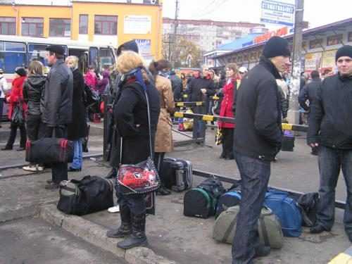Працівники Київського центрального автовокзалу виявились непідготовленими до Євро-2012