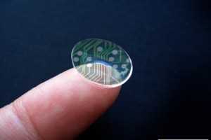 Контактні лінзи, що дають зір термінатора