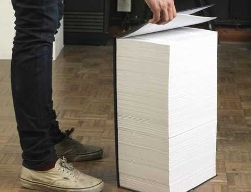 В Данії надрукують найбільшу книжку