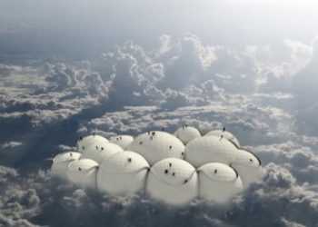 Passing Cloud - проект міста, літаючого в небесах