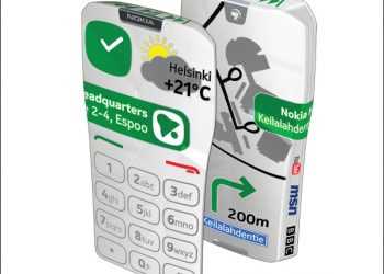 GEM - телефон від Nokia із суцільною сенсорною поверхнею