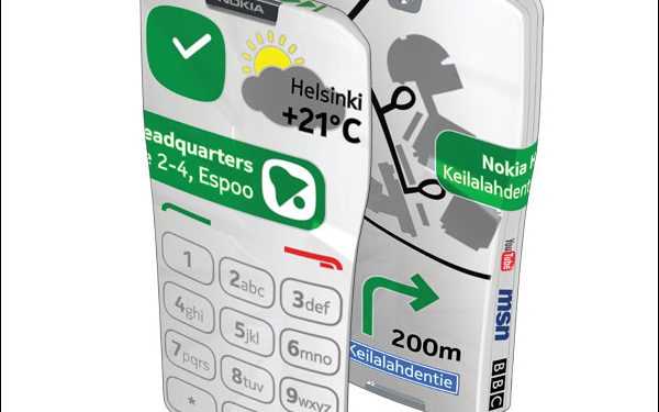 GEM - телефон від Nokia із суцільною сенсорною поверхнею