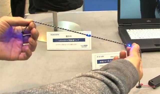 Roboden - еластичний кабель для передачі даних та напруги