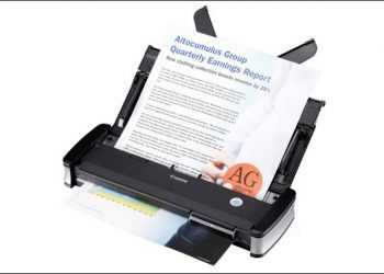 Canon випустила компактний сканер документів - imageFORMULA P-215