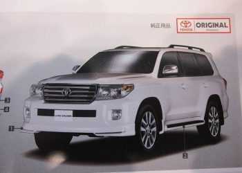 Toyota відкоригувала обличчя Land Cruiser