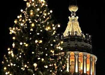 Українська ялинка прибула до Риму