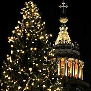 Українська ялинка прибула до Риму