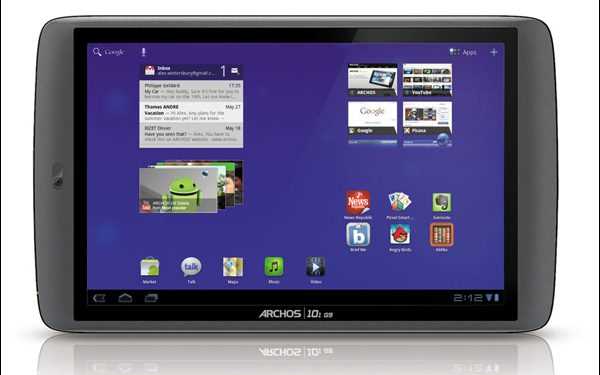 Компанія Archos поліпшила планшет 101 G9