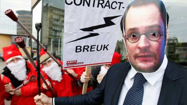 Бельгійці протестують проти пенсійної реформи