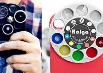 Чохли з об'єктивами Holga Lens та Lens Dial для iPhone