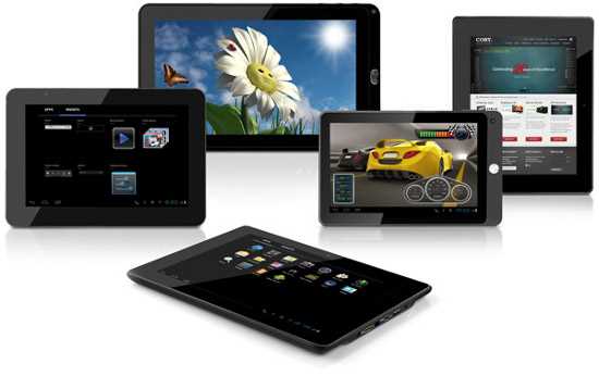 Планшети Coby з ОС Android Ice Cream Sandwich дебютують в січні