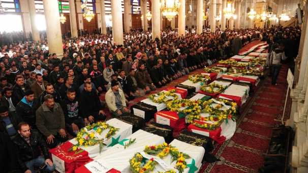 У Дамаску хоронять жертв теракту