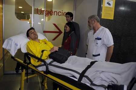 Давіда Вілью виписали з лікарні