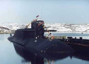 Пожар на российской субмарине все же потушили