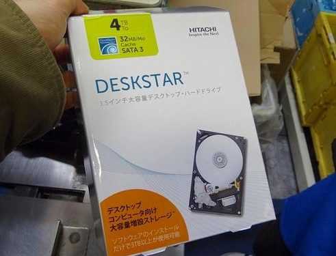 Hitachi виходять на ринок з 4ТБ жорстким диском