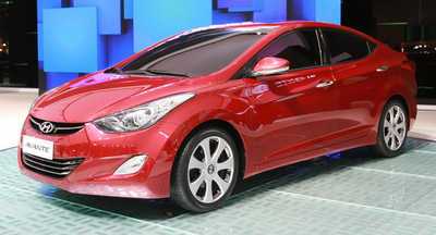 Свідок Auto Expo 2012, Elantra Fluidic від Hyundai
