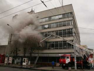 В Луцьку спалахнула пожежа в ЦУМі