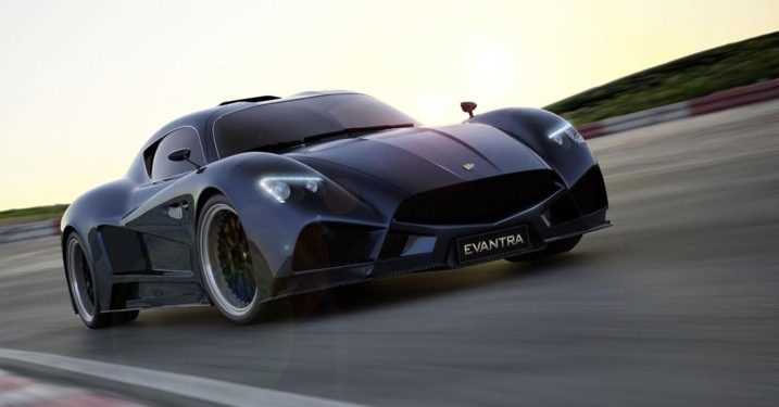 Дебют суперкару F&M Evantra в Італії