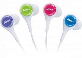 На ринок вийшли яскраві навушники Genius GHP-240X.