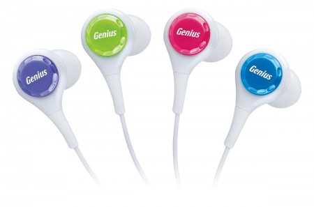 На ринок вийшли яскраві навушники Genius GHP-240X.