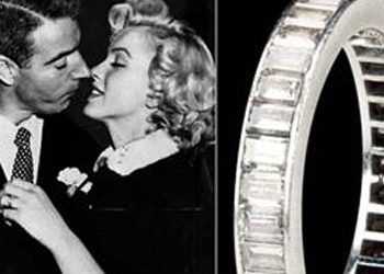 На аукціон виставлять обручку Мерилін Монро