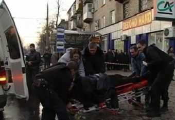 Один з поранених в Донецькому Credit Agricole сьогодні помер у лікарні