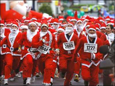 Берлинцы избавляются от лишнего веса после Рождества