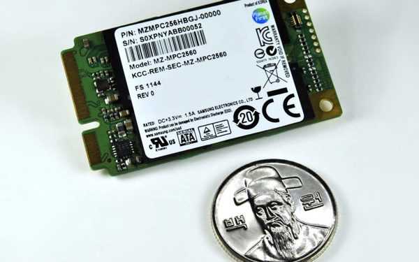 Samsung випустить мініатюрні SSD-диски для ультрабуків