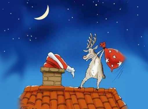 Пішов по стопах Санта-Клауса і застряг