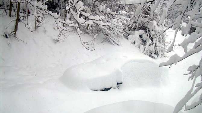 Американська сім'я пробула у сніговому завалі 2 дня