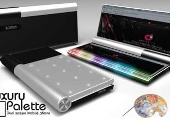 Luxury Palette - гібрид сенсорного міні-ноутбука та телефона