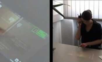 Прототип телефону з пікопроектором