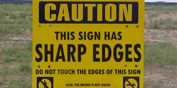 Попереджувальні написи на американських товарах