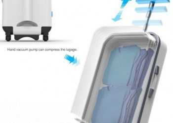 Концепт вакуумної валізи Pumpack