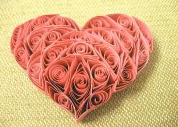 Валентинка своїми руками