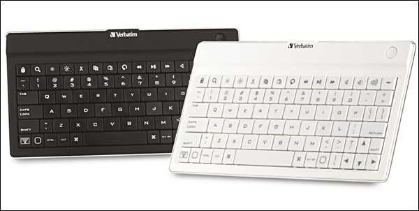 Вийшла тонка Bluetooth-клавіатура від Verbatim