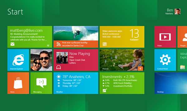 Microsoft може почати публічне тестування Windows 8 вже у лютому