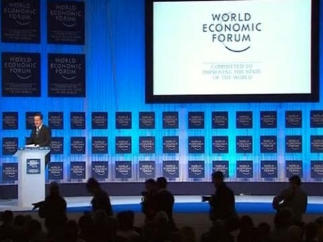Форум Давоса обсуждает ситуацию в России