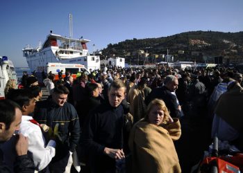Руские туристы с Costa Concordia устроили драку в отеле Hilton