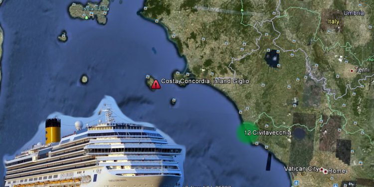 Обнаружено тело 17-го погибшего на лайнере Costa Concordia