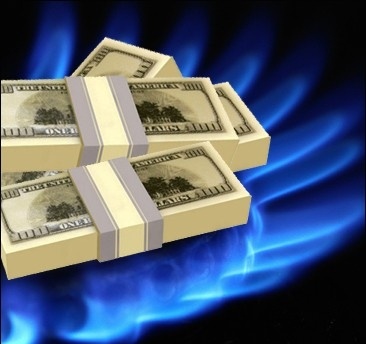 В декабре Украина пользовалась российским газом по $ 412