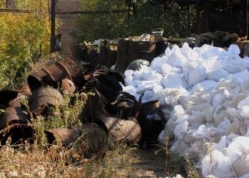 Горловский могильник химикатов до сих пор опасен
