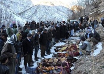 Массовые манифестации курдов в Турции