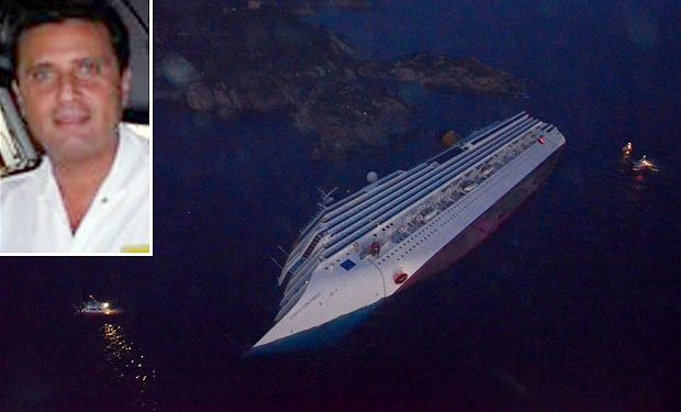 Капитана Costa Concordia проверили на употребление наркотиков