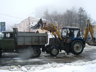 Власть демонтирует МАФы из-за снега
