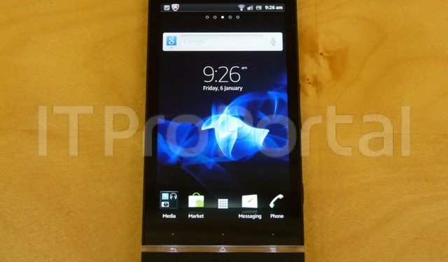Sony Ericsson Nozomi скоро на CES 2012