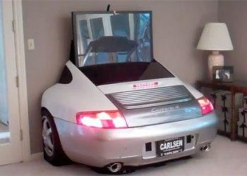 Porsche 996 TV развлекательный центр
